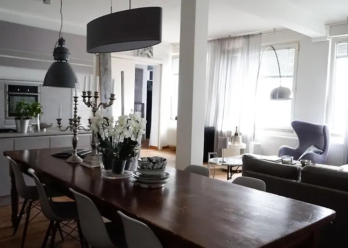 Boutique Loft Fuer Bis Zu 6 Personen 아파트 뒤셀도르프